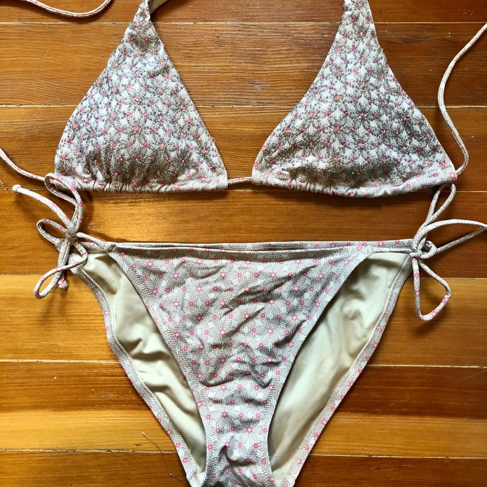 Victoria’s Secret stunning beaded triangle bikini!